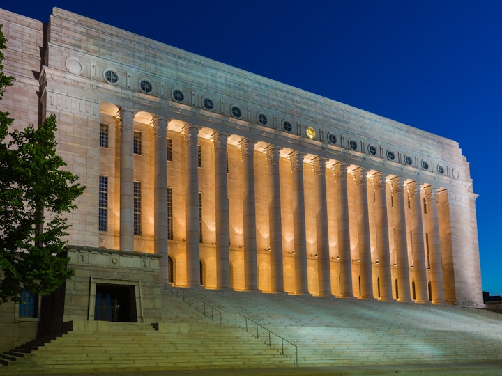 Eduskuntatalo Finland Parliament