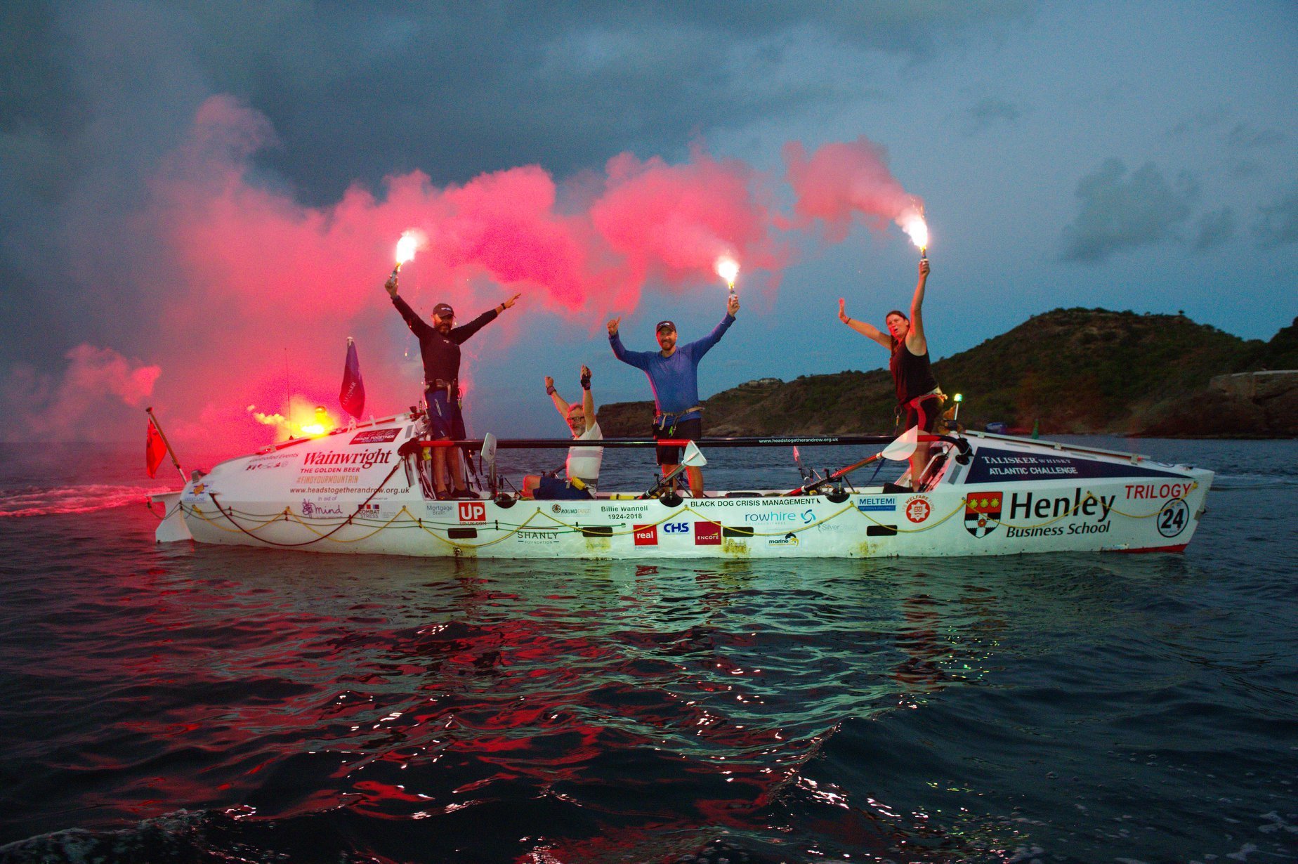 Heads Together and Row complete the Talisker Henley Business School