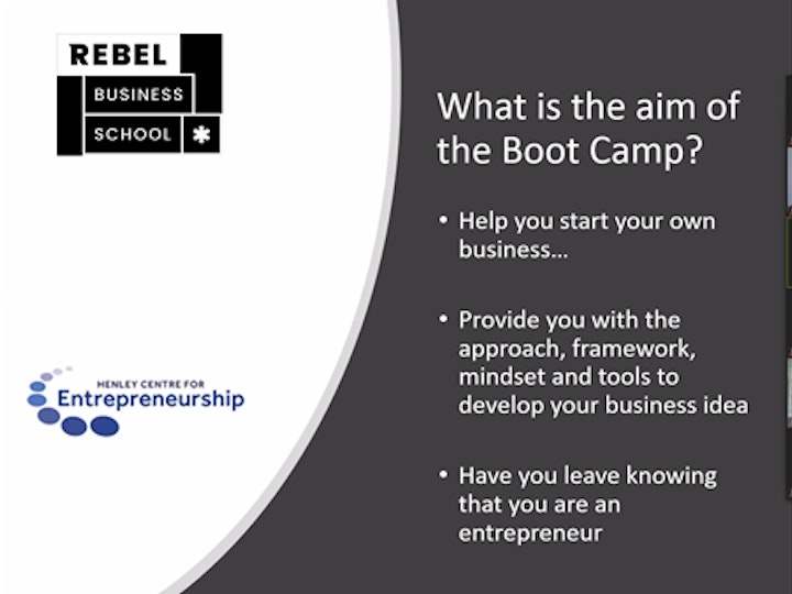 Henley Summer Start Up Boot Camp 2021 Photo 1