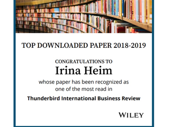 Irina Heim Award mtime20200514171822