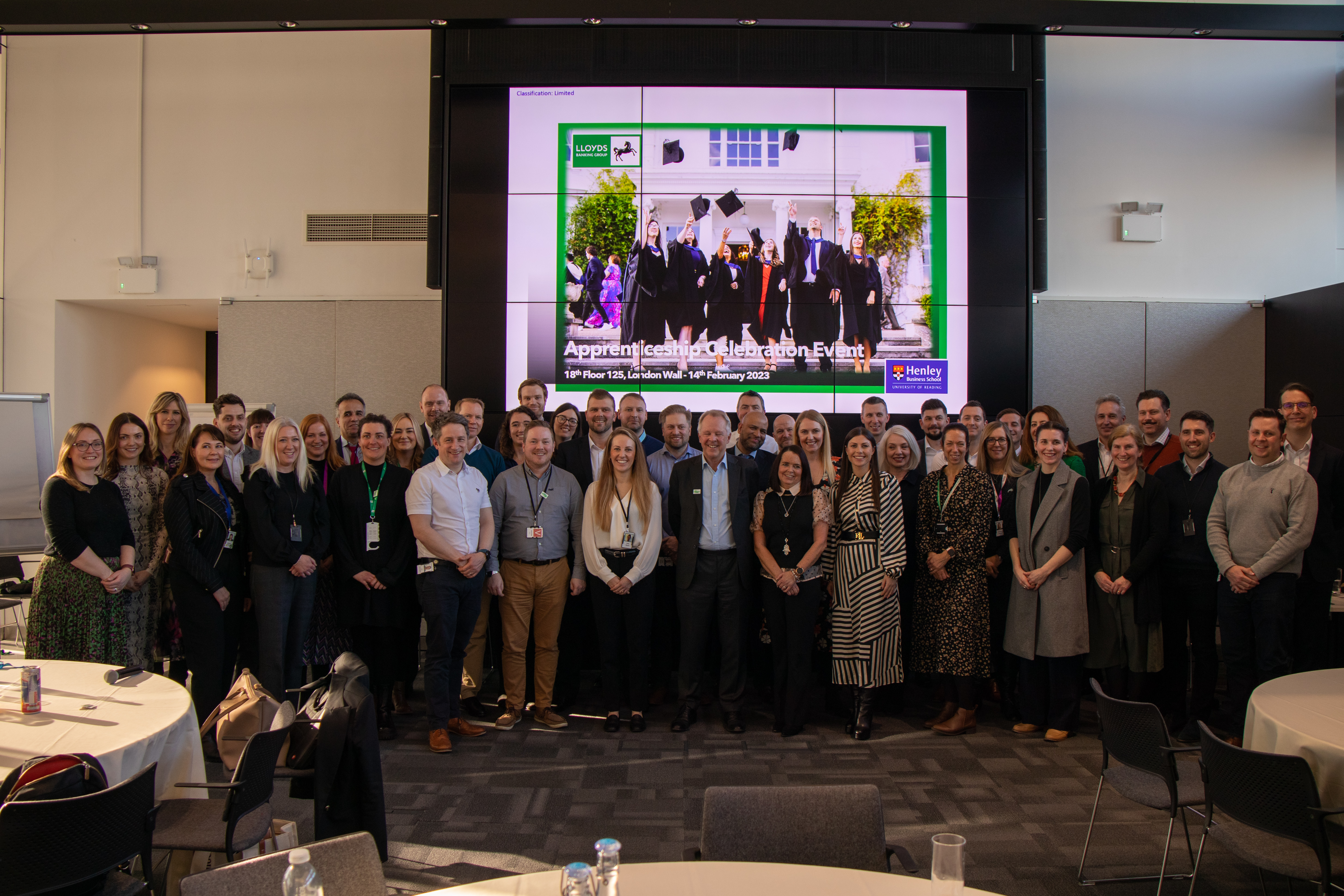 Henley joins celebration of Lloyds Banking Group apprentices