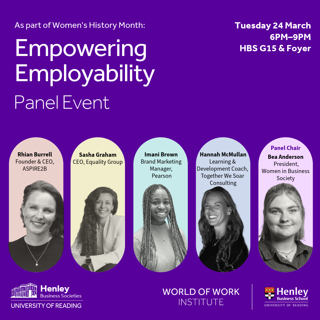 Empowering Employability: Women Shaping the Future of Work - Panel and Q&A