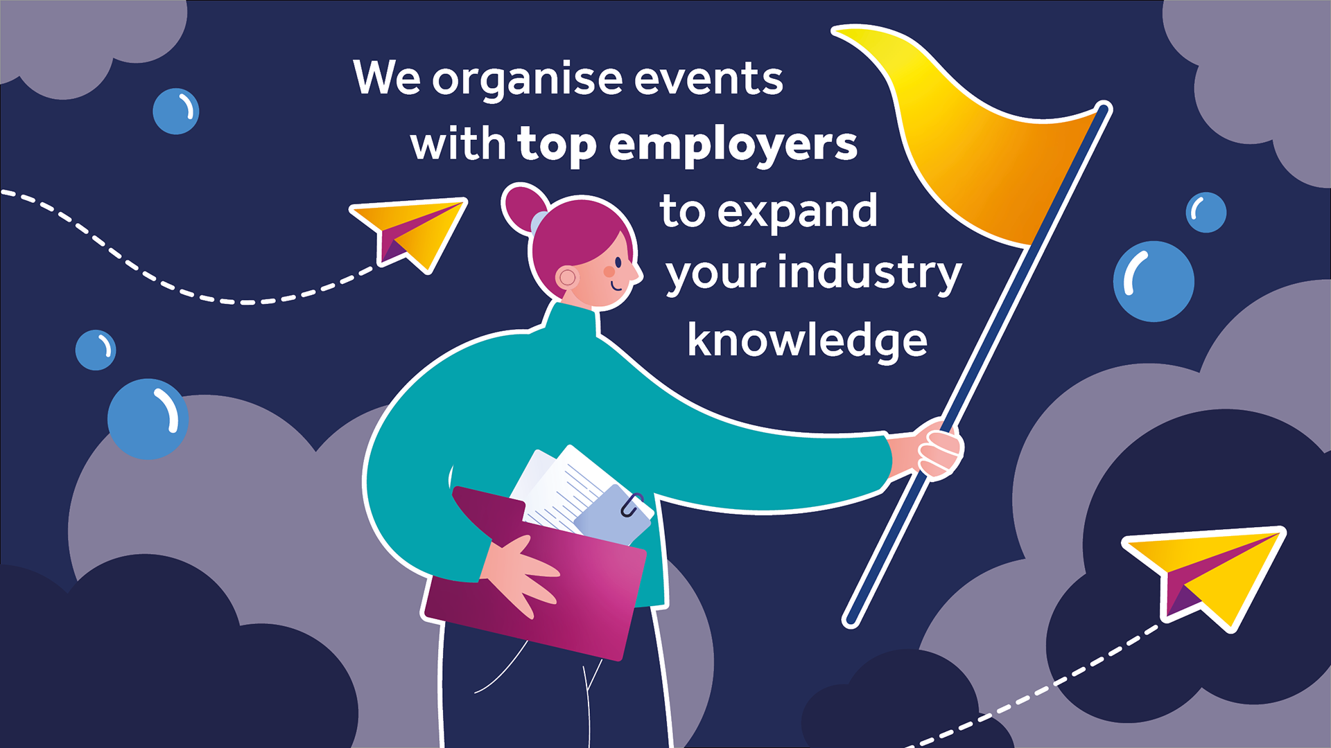 Meet top employers at our events