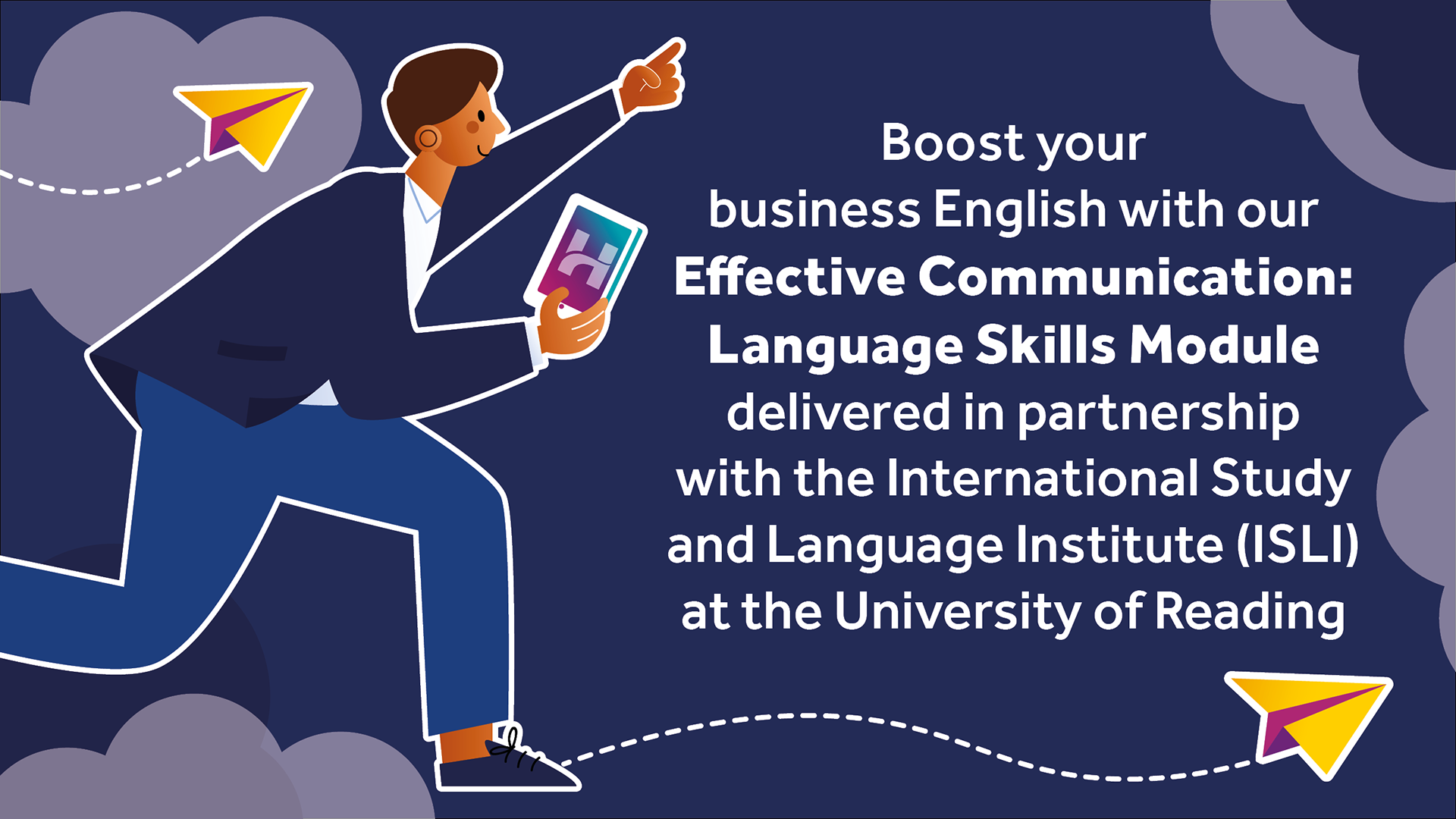 Boost your business English with our language module