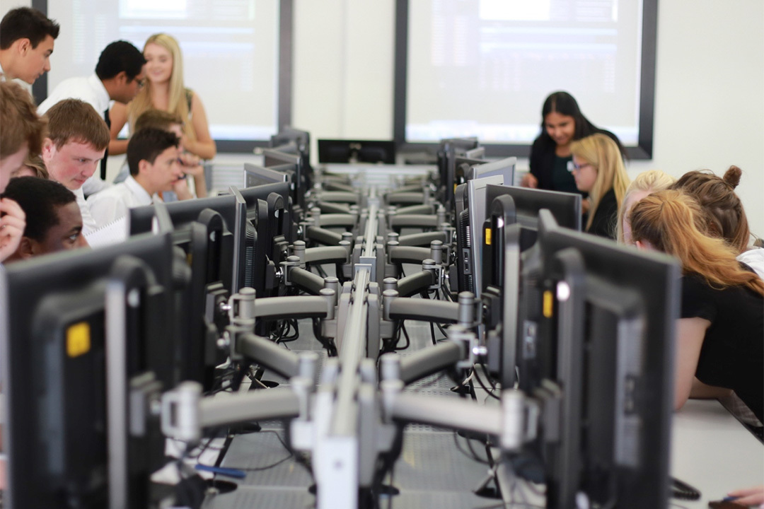 Dealing rooms & facilities at the ICMA Centre